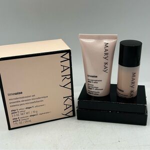 Mary Kay Timewise Microdermabrasion Set Refine 2.5 Oz Replenish1.0 Fl Oz Unused